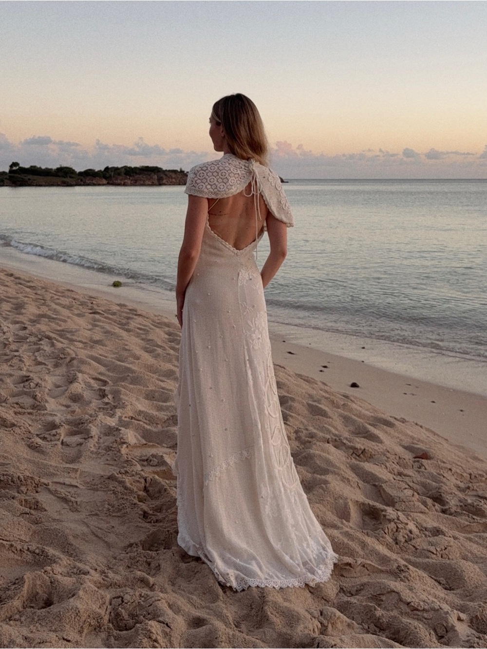 ASOS crochet dress